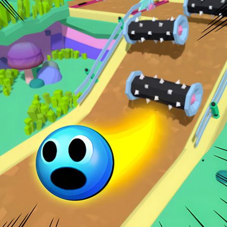 Ball: Path Through Obstacles Game