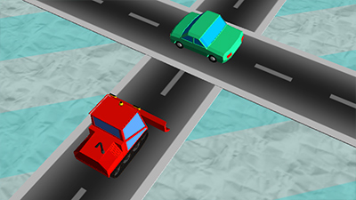 Let's Play Traffic Run Christmas