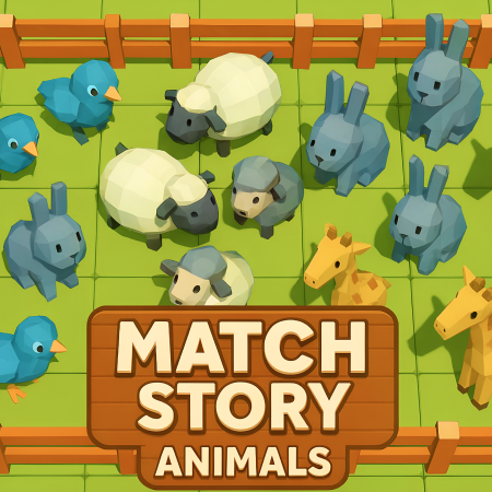 Match Story: Animals Game