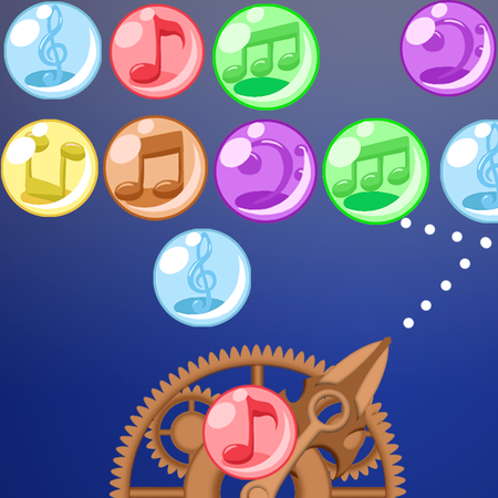 Musical Bubble Game