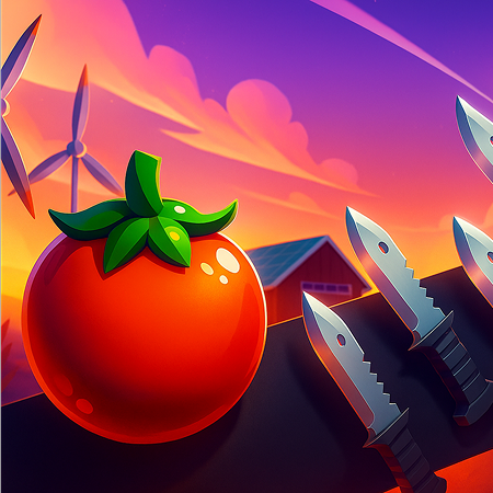 Runner Tomato: Hyper Casual Game