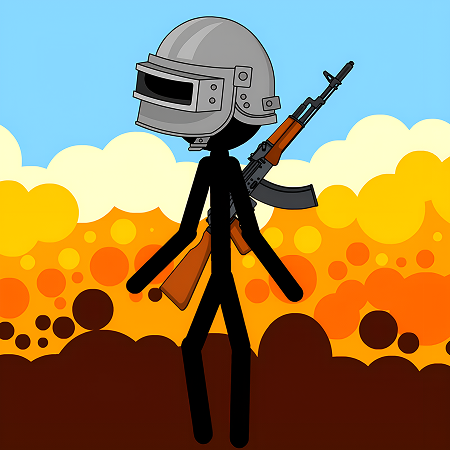 Stickman on the battlefield Game