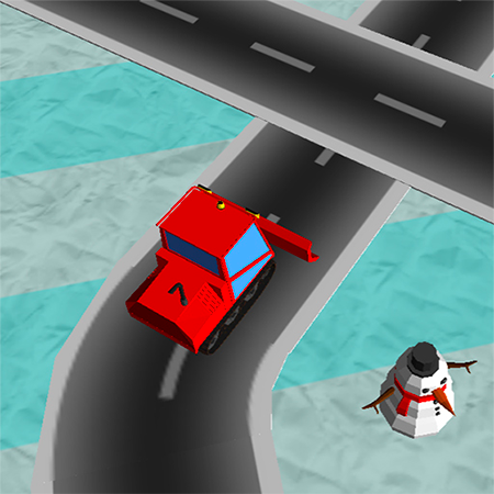 Traffic Run Christmas Game