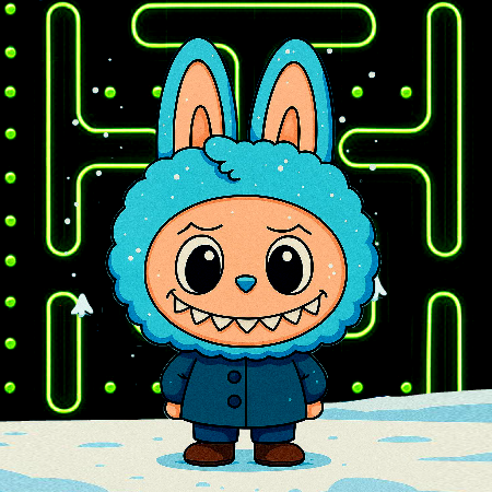 Winter Labubu Pacman Adventure Game