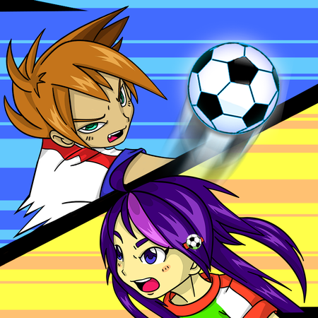 Yuki and Rina Football Game